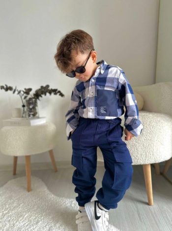 Erkek Çocuk Pantolon Gömlek Takımı